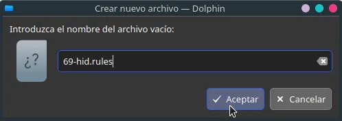 Nombrando el archivo.
