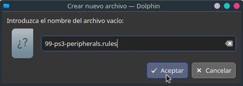 Nombrando el archivo.