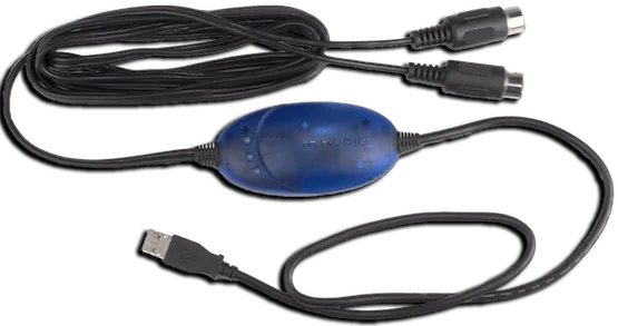 A MIDI to USB interface.