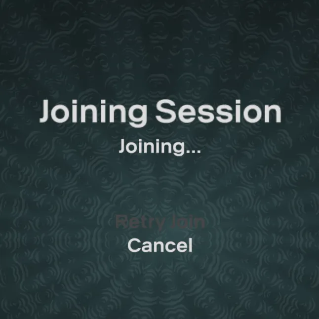 Rock Band 3, with the player joining a session.