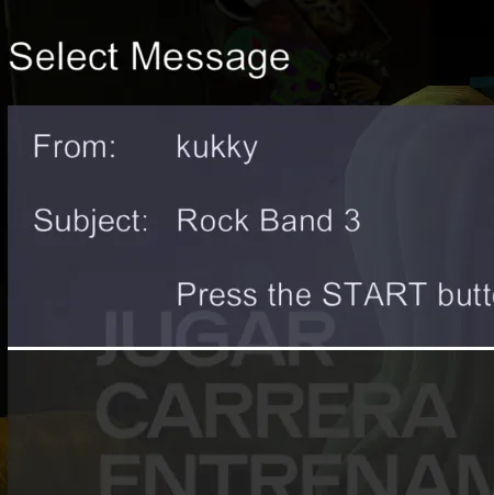 Los mensajes de RPCN.